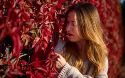 Photo shooting: Červený kabát října